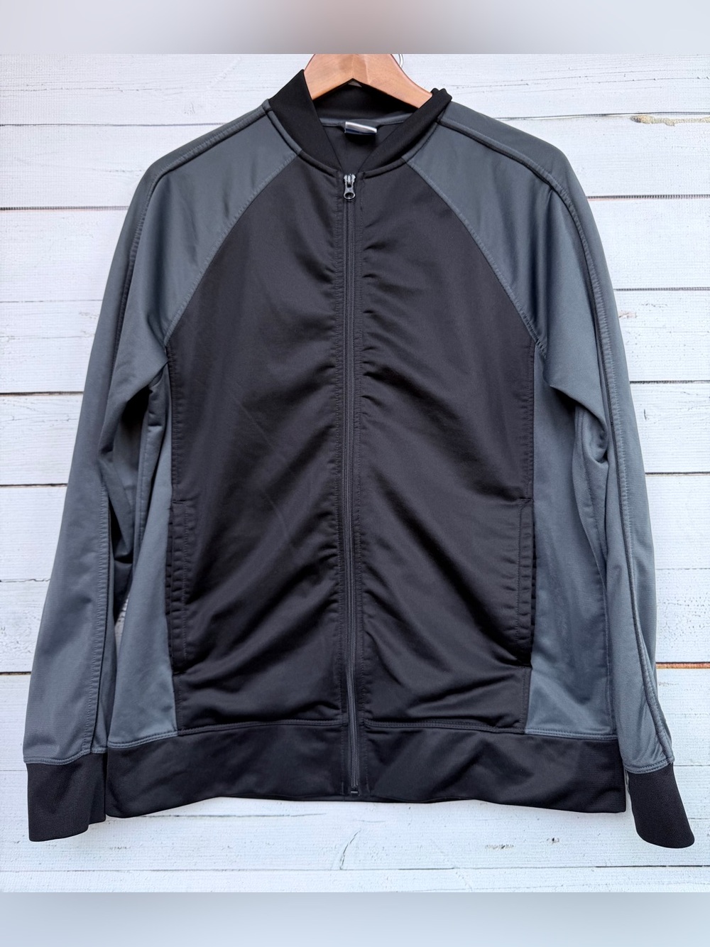 Starter Full Zip Raglan Track Jacket Bomber Sweatshirt Size M (38-40)